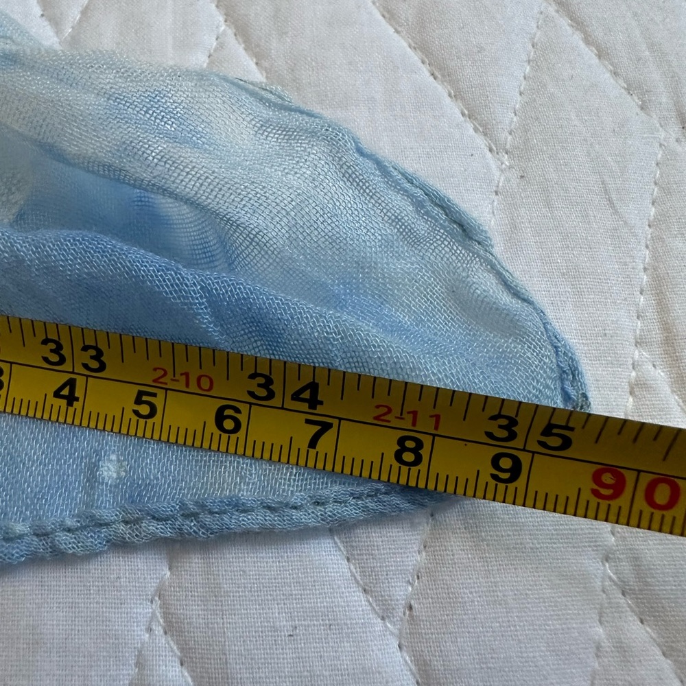 ***Blue scarf - Picture 11 of 13